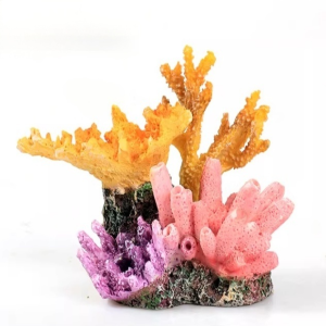 aquarium resin coral reef set fish tank decoration