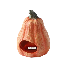 aquarium decoration house, fish tank hideaway landscape, squash house shelter, reptiles fish and shrimps fairy garden cave decor